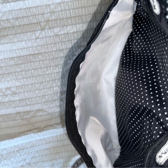 Black & White Expandable Dotted LeSportsac Wet Bag - Picture 12 of 12